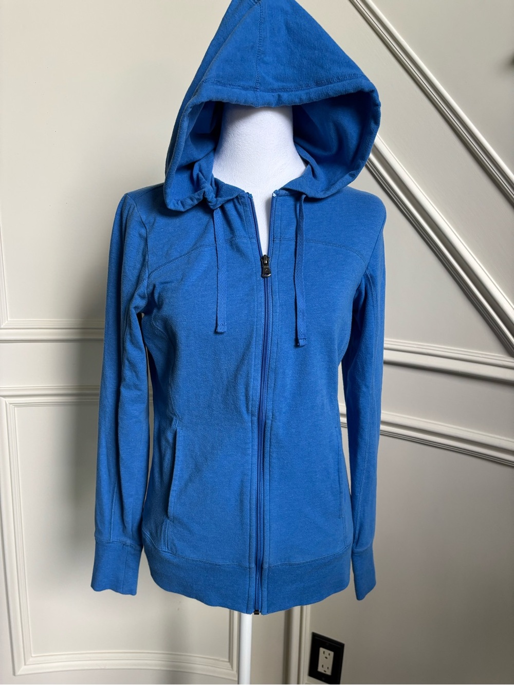 tek gear Royal Blue Full-Zip Hoodie with Hood